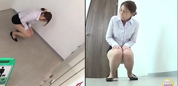 trendsJapanese wetting herself in the bathroom